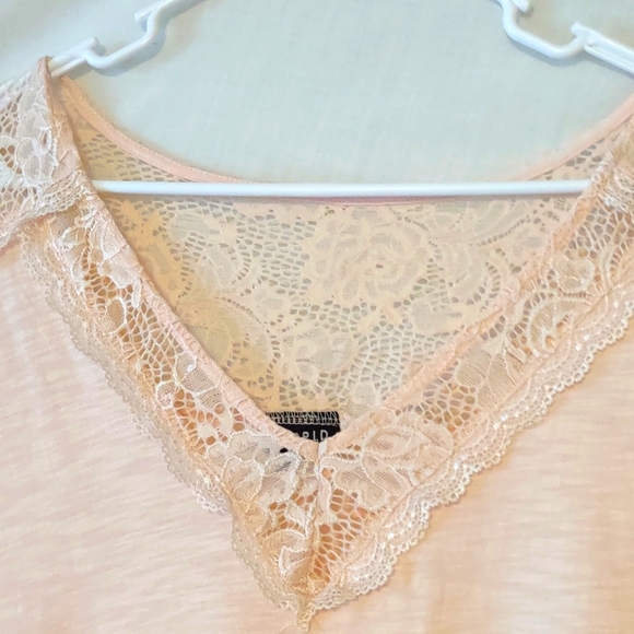 Torrid, Sz 20, Pink-Salmon Cotton Blouse, NWOT - Picture 2 of 15